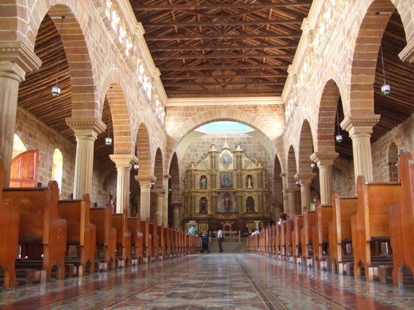 Inside the main church