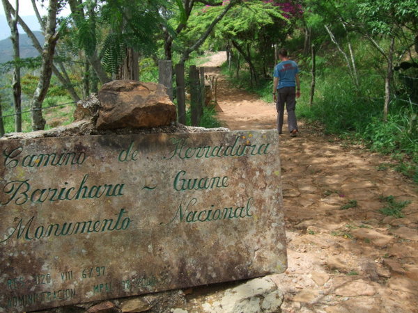 The old Spanish trail to Guane