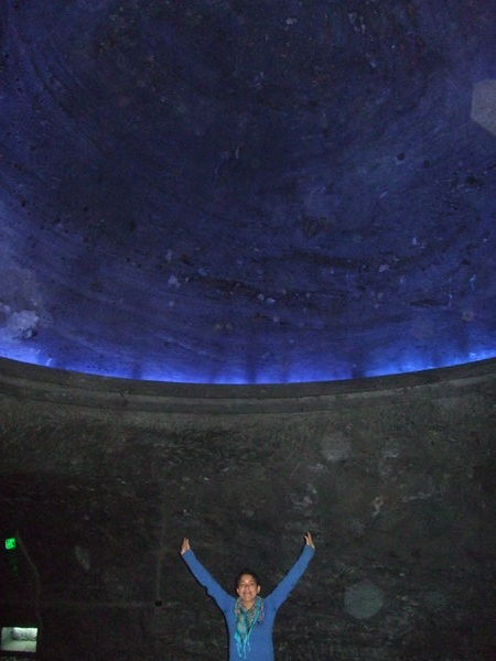 A skydome...200 metres underground