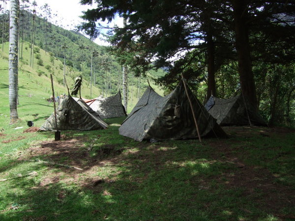 Army campsite