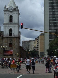 Sunday afternoon in Bogota