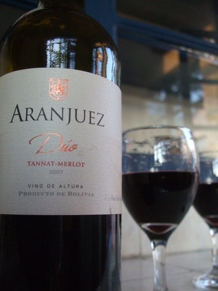 Our favourite Bolivian wine: we give it 8 out of 10