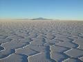 The largest and highest salt flat in the world 