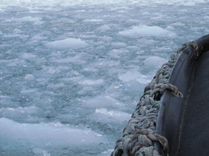 Pushing through the ice
