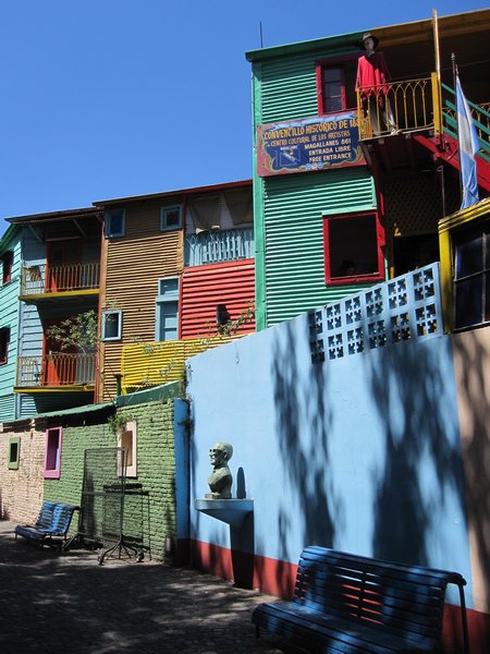 Colourful houses of La Boca