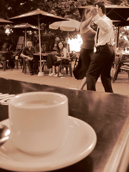 Coffee and tango - the bread and butter of Buenos Aires
