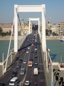 Bridge connecting Buda and Pest