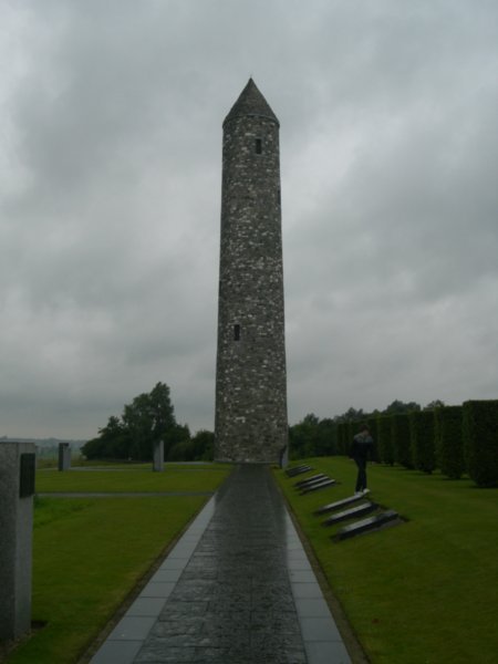 Irish Round Tower-Messines