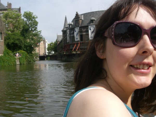 On the Ghent canal tour