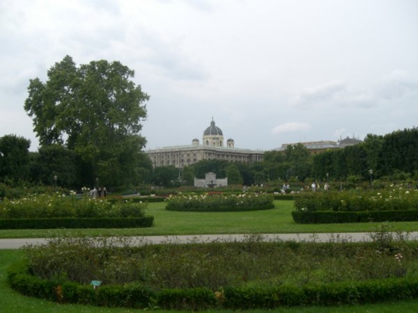 Hofburg gardens
