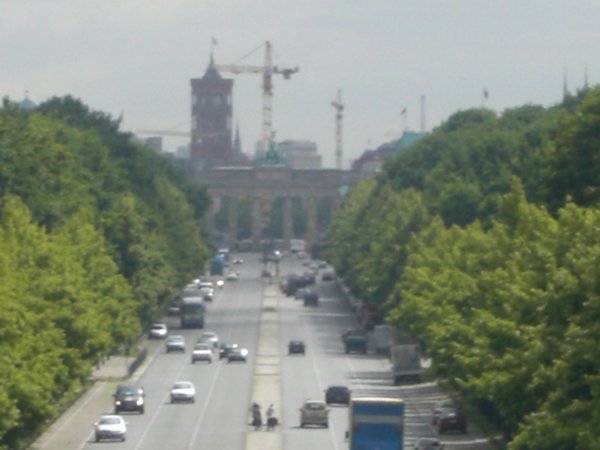 View from the top of the Victory Column
