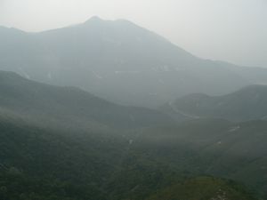 Lantau Island mountains