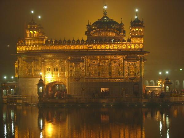 The golden temple!