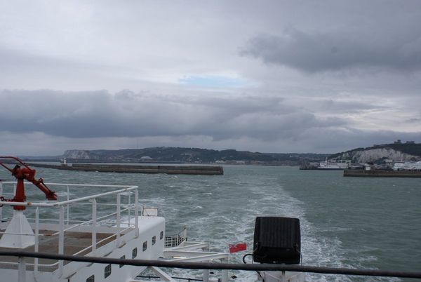 On our Way - Leaving Dover