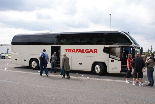 Our bus in Calais