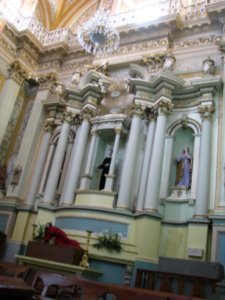 Inside the Basilica Church 