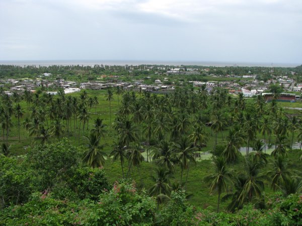 The view from the Fort Ruins, San Blas