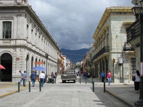 Main street Oaxaca