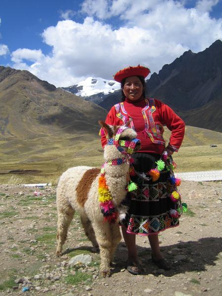 Puno--Andean woman