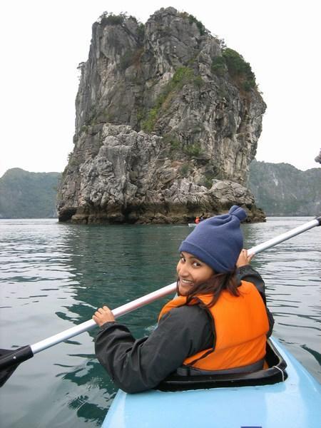 Halong Bay--Kayaking