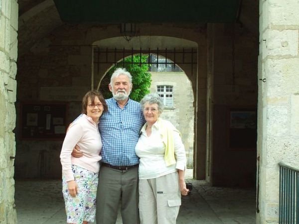 Ann, Dave and Michele in Chalais