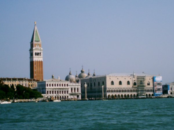 Approaching San Marco square
