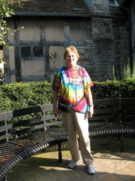 Me at Shakespeare home