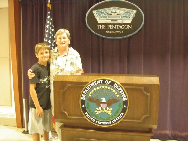 DGS and Grandma at the Pentagon