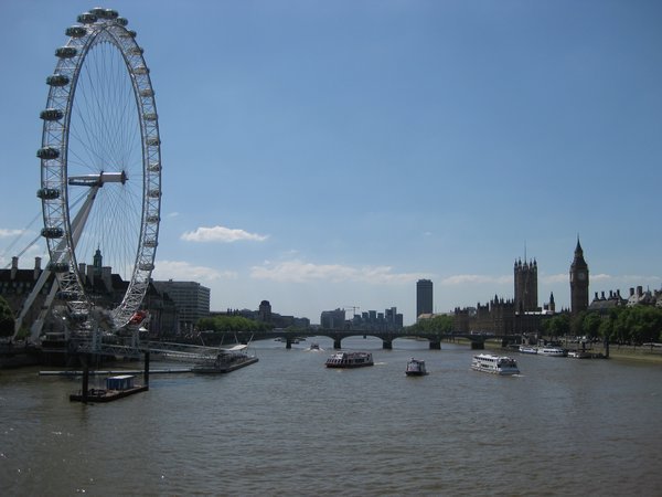 The London Eye on Thames