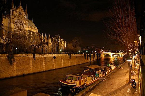 The Seine by night