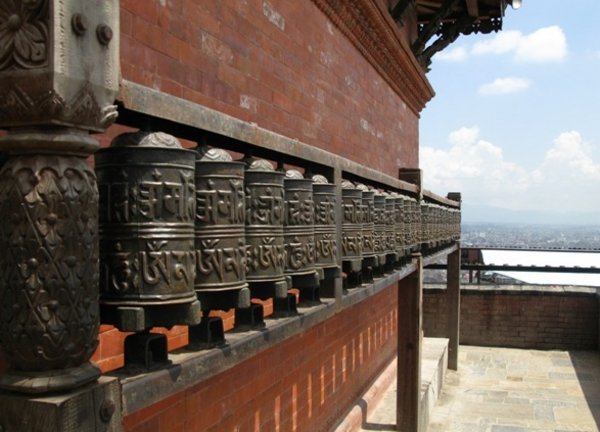 Prayer Wheels - Kathmandu