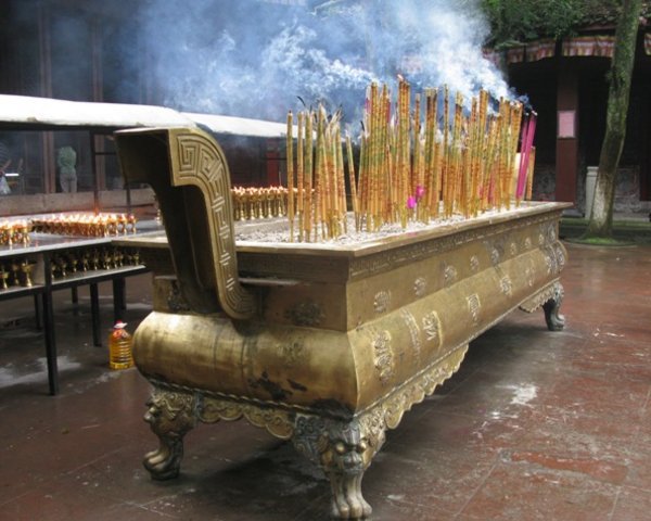 Incense Burning - Emei Shan