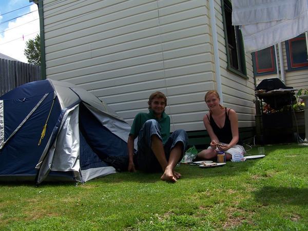 Tenting At New Plymouth