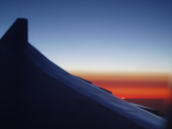 Sunset at 37 000ft
