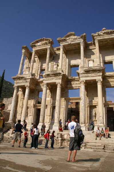 The library of Ephesus