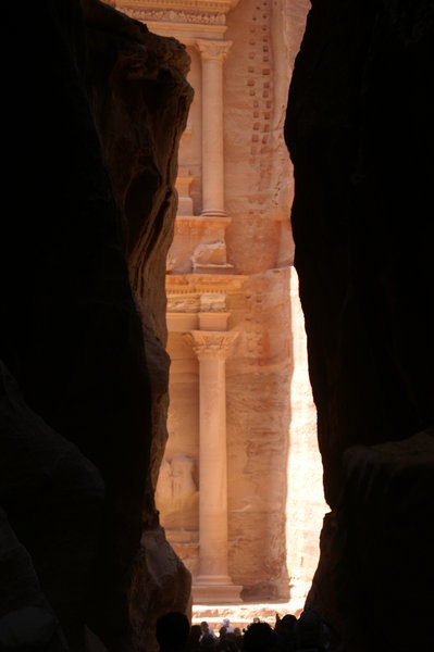My first glimpse at Petra