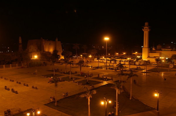 Luxor by night