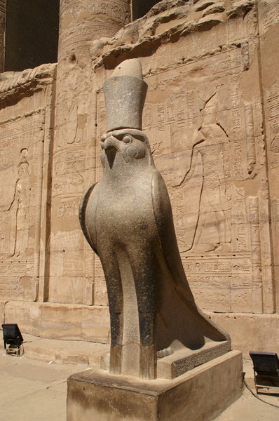 The falcon god Horus
