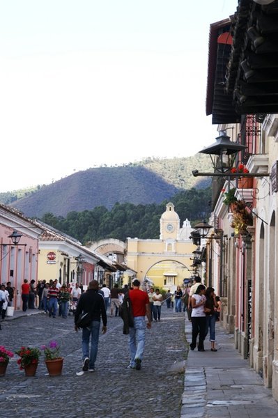 The streets of Antigua