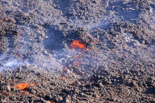Lava on Pacaya Volcano