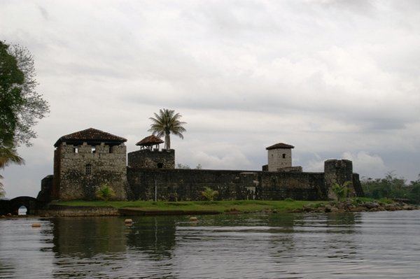An old fort used to protect the Rio