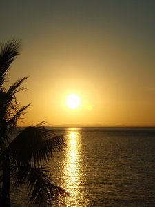 Sunset over Lago Nicaragua