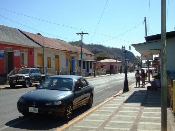 The streets  of San Juan del Sur