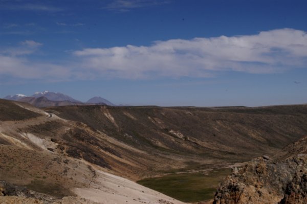 Views on the way to the Colca Canyon