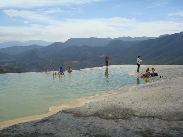 The natural mineral springs