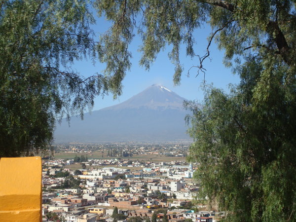A great view of Popocatepetl
