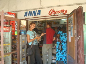 This was the shop in Tanga where we bought any food that we couldn