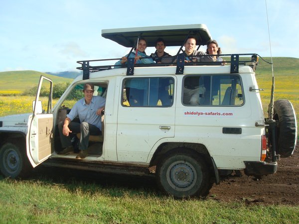 Our safari vehicle