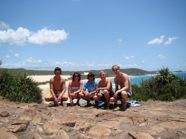 The team at Indian head