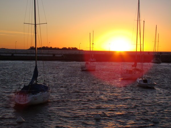 Sunset in Uruguay